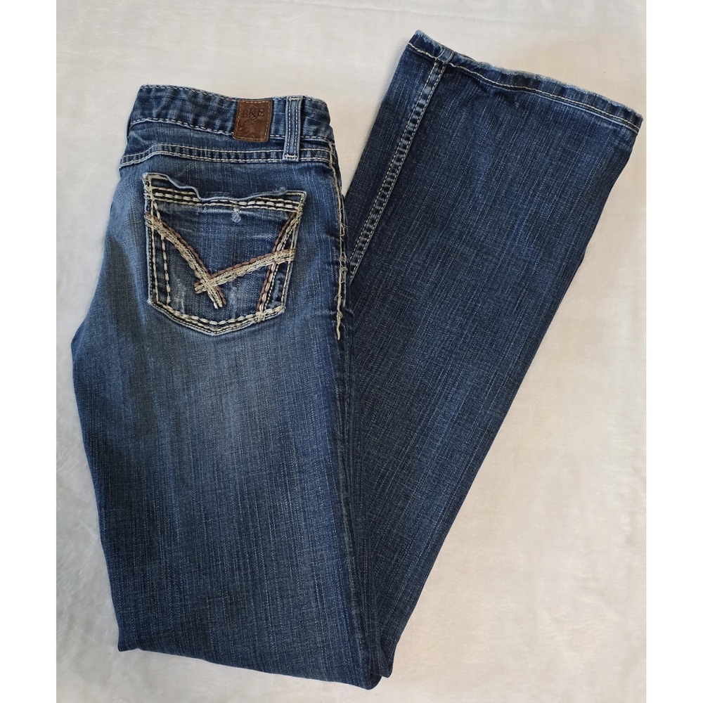 BKE Vintage Y2K Womens 26x35.5 Sabrina Bootcut Denim Jeans Western Cowgirl